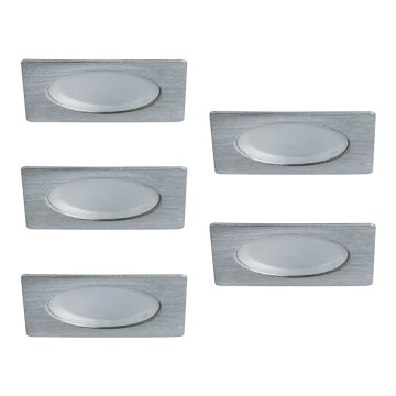 Paulmann 93587 - ZESTAW 5xLED/0,4W Oprawa wpuszczana 12V/230V 2700K