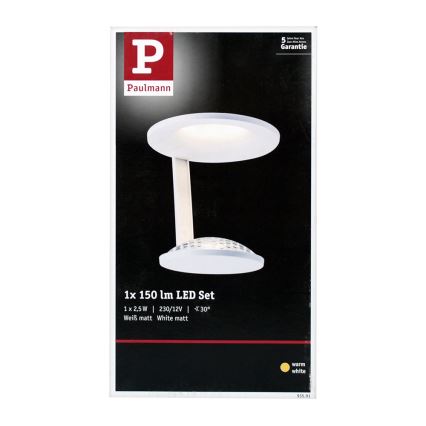 Paulmann 93591 - LED/2,5W Oświetlenie sufitowe GLINT 230V