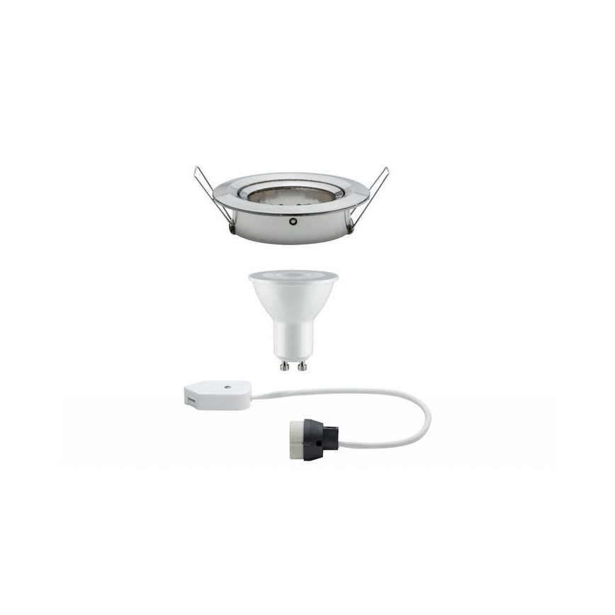 Paulmann 93603 - LED-GU10/7W IP23 Dimmable bathroom wpuszczany jasny NOVA 230V