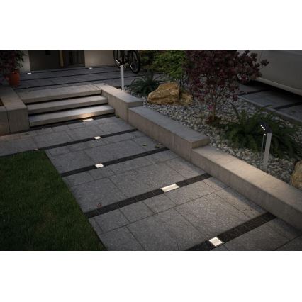 Paulmann 93774 - LED/0,24W IP67 Lampa najazdowa solarna CUBE 1,2V 1200 mAh