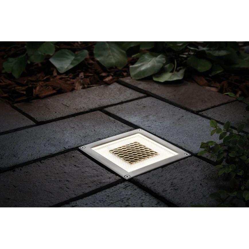 Paulmann 93774 - LED/0,24W IP67 Wpuszczana lampa solarna CUBE 1,2V