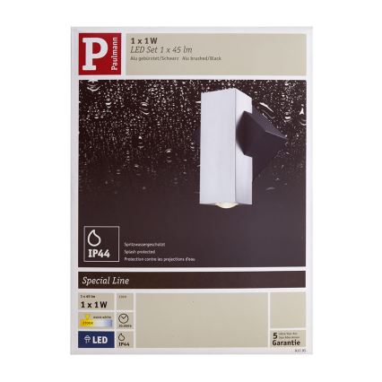 Paulmann 93795 -LED Kinkiet zewnętrzny FLAME LED/1W/230V