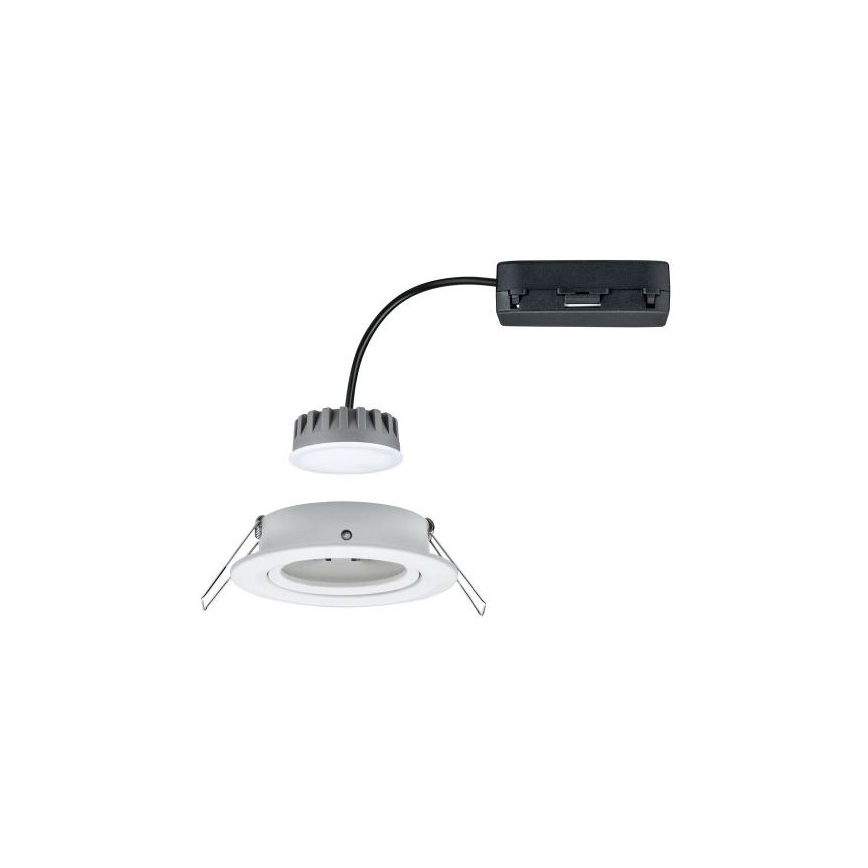 Paulmann 93871 - LED/6W IP23 ściemnialna wpuszczana oprawa łazienkowa COIN 230V