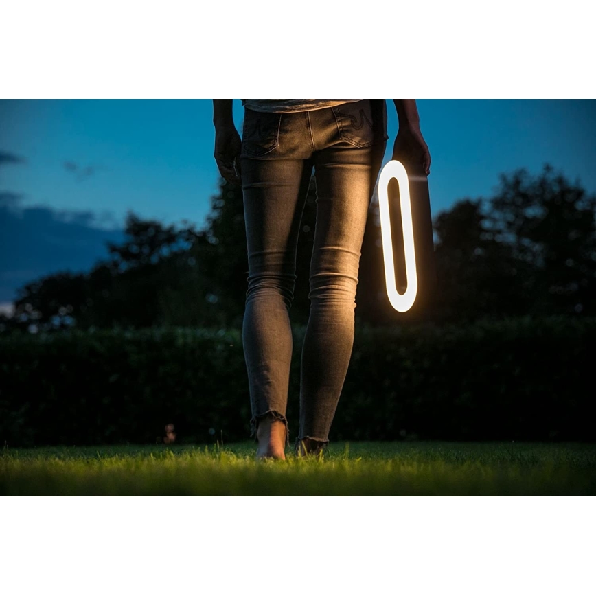 Paulmann 93933 - LED/6W IP44 Zewnętrzna ściemnialna lampa przenośna MOVAL 230V