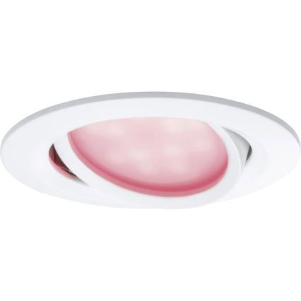 Paulmann 93940 -ZESTAW 3x LED RGBW/2W IP23 Ściemnialna łazienkowa oprawa wpuszczana 230V
