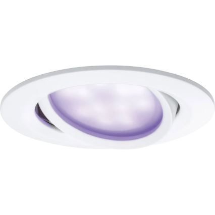 Paulmann 93940 -ZESTAW 3x LED RGBW/2W IP23 Ściemnialna łazienkowa oprawa wpuszczana 230V