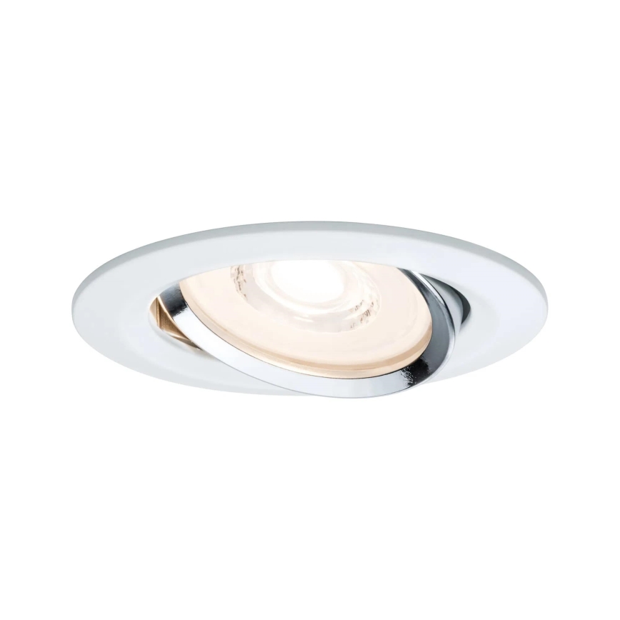 Paulmann 93942 - ZESTAW 3xLED/6,8W IP23 Ściemnialna łazienkowa oprawa wpuszczana COIN 230V