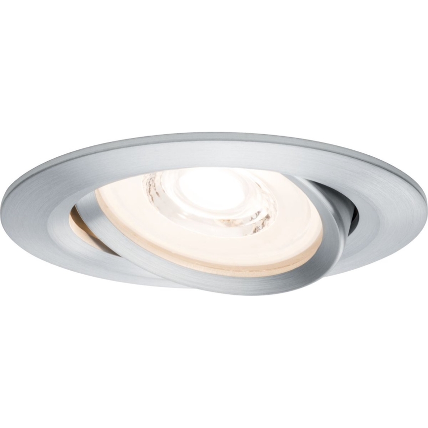 Paulmann 93943 - ZESTAW 3xLED/6,8W IP23 ŚCIEMNIALNE WPUSZCZANE OPRAWY SUFITOWE DO ŁAZIENKI COIN 230V