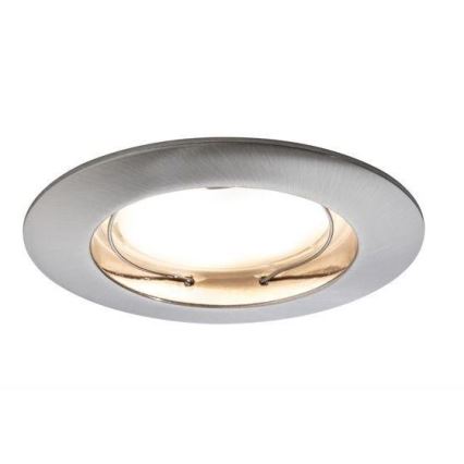 Paulmann 93958 - ZESTAW 3x LED/6,8W IP44 Ściemnialna łazienkowa oprawa wpuszczana COIN 230V