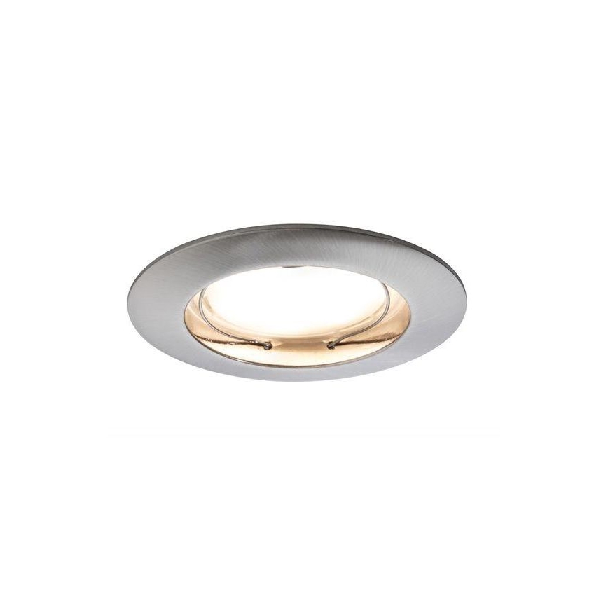 Paulmann 93958 - ZESTAW 3x LED/6,8W IP44 Ściemnialna łazienkowa oprawa wpuszczana COIN 230V