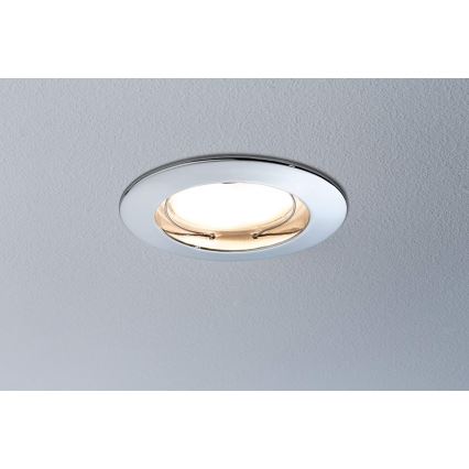 Paulmann 93959 - LED/7W IP44 Ściemnialne oświetlenie łazienkowe COIN 230V