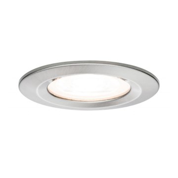 Paulmann 93959 - LED-GU10/7W IP44 Ściemnialne oświetlenie łazienkowe NOVA 230V