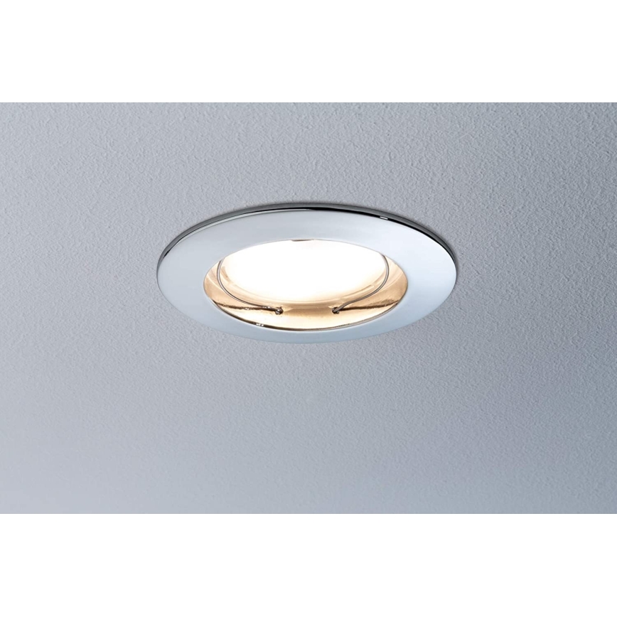 Paulmann 93965 - LED/7W Ściemnialna oprawa łazienkowa COIN 230V