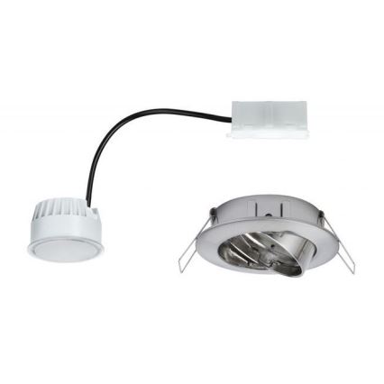 Paulmann 93979 - LED/6,8W IP23 Oprawa wpuszczana łazienkowa COIN 230V