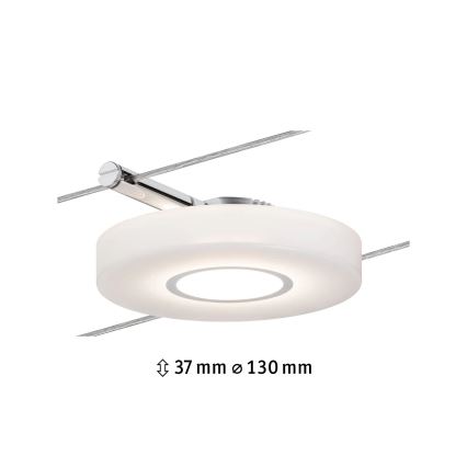 Paulmann 94090 - LED/4W Oświetlenie punktowe dla systemu sznurkowego DISC 12V biały