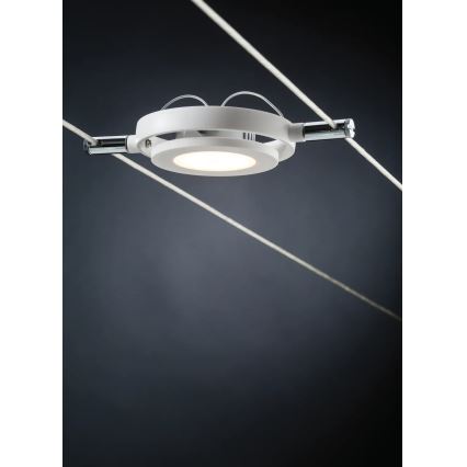 Paulmann 94106 - ZESTAW 6xLED/4W Oprawa punktowa do systemu linkowego ROUNDMAC 230V biała
