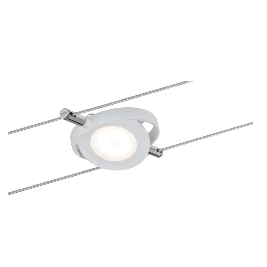 Paulmann 94106 - ZESTAW 6xLED/4W Oprawa punktowa do systemu linkowego ROUNDMAC 230V biała