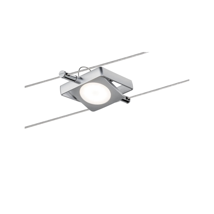 Paulmann 94107 - ZESTAW 4xLED/4,3W Kompletny system linkowy MAC 230V matowy chrom