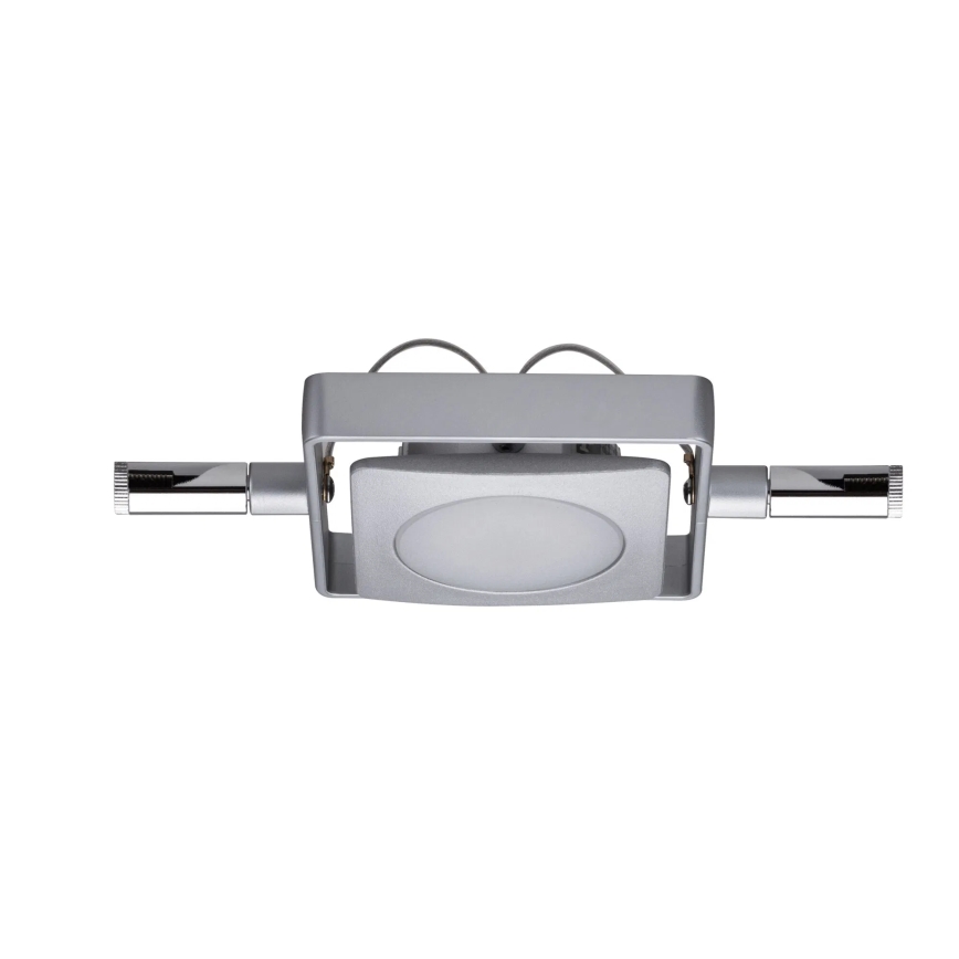 Paulmann 94107 - Zestaw 4xLED/4,3W oprawy punktowe do systemu linkowego MAC 230V, matowy chrom