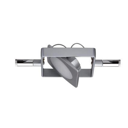 Paulmann 94107 - Zestaw 4xLED/4,3W oprawy punktowe do systemu linkowego MAC 230V, matowy chrom