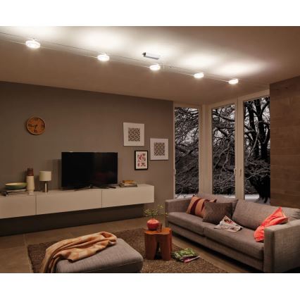 Paulmann 94109 - ZESTAW 5xLED/4,3W Kompletny system linkowy MAC 230V biały