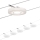 Paulmann 94109 - ZESTAW 5xLED/4,3W Oświetlenie punktowe do systemu strunowego MAC 230V