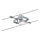 Paulmann 94132 - 1xGU5,3/10W Oprawa punktowa do systemu linkowego MAC 12V matowy chrom