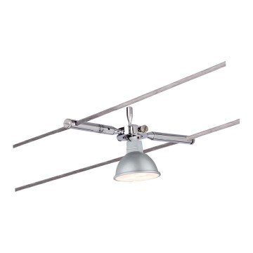 Paulmann 94147 - 1xGU5,3/10W Oprawa punktowa do systemu linkowego TOGO 12V chrom matowy