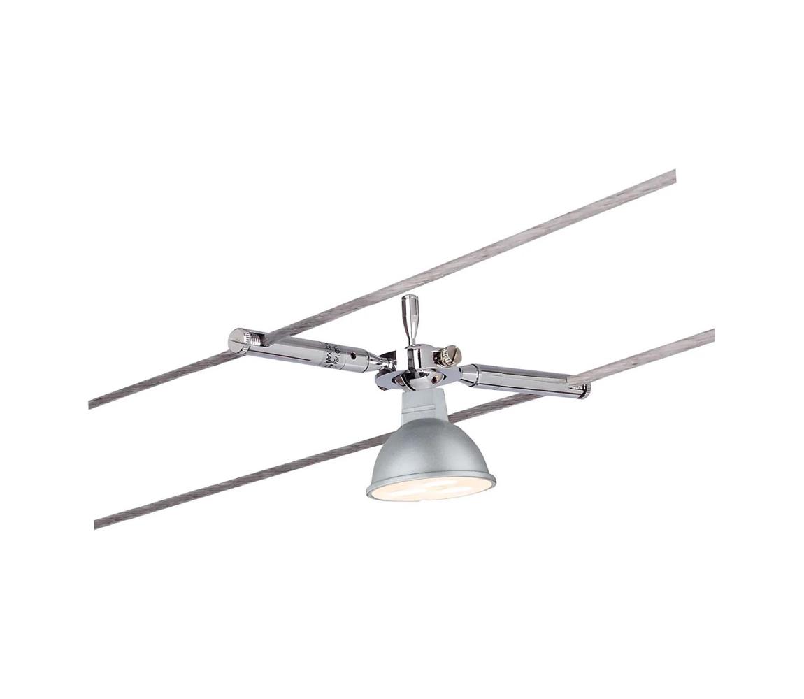 Paulmann 94147 - 1xGU5,3/10W Oświetlenie punktowe TOGO 12V matowy chrom