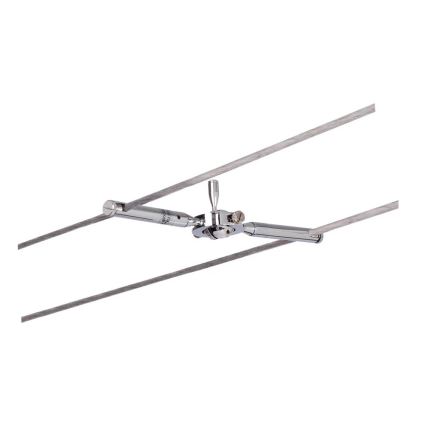 Paulmann 94147 - 1xGU5,3/10W Oprawa punktowa do systemu linkowego TOGO 12V chrom matowy