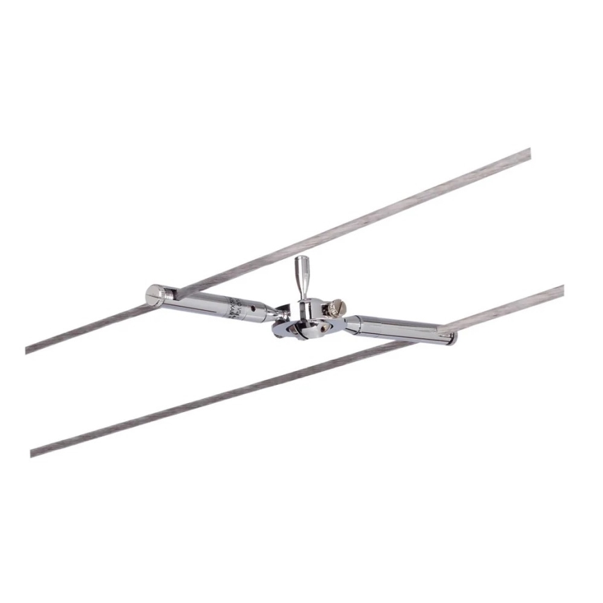 Paulmann 94147 - 1xGU5,3/10W Oprawa punktowa do systemu linkowego TOGO 12V chrom matowy