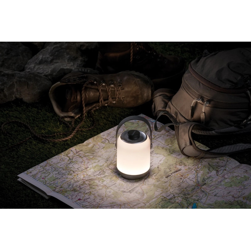 Paulmann 94210 - LED/1,6W IP44 Zewnętrzna ściemnialna lampa CLUTCH 3,7V 2000 mAh