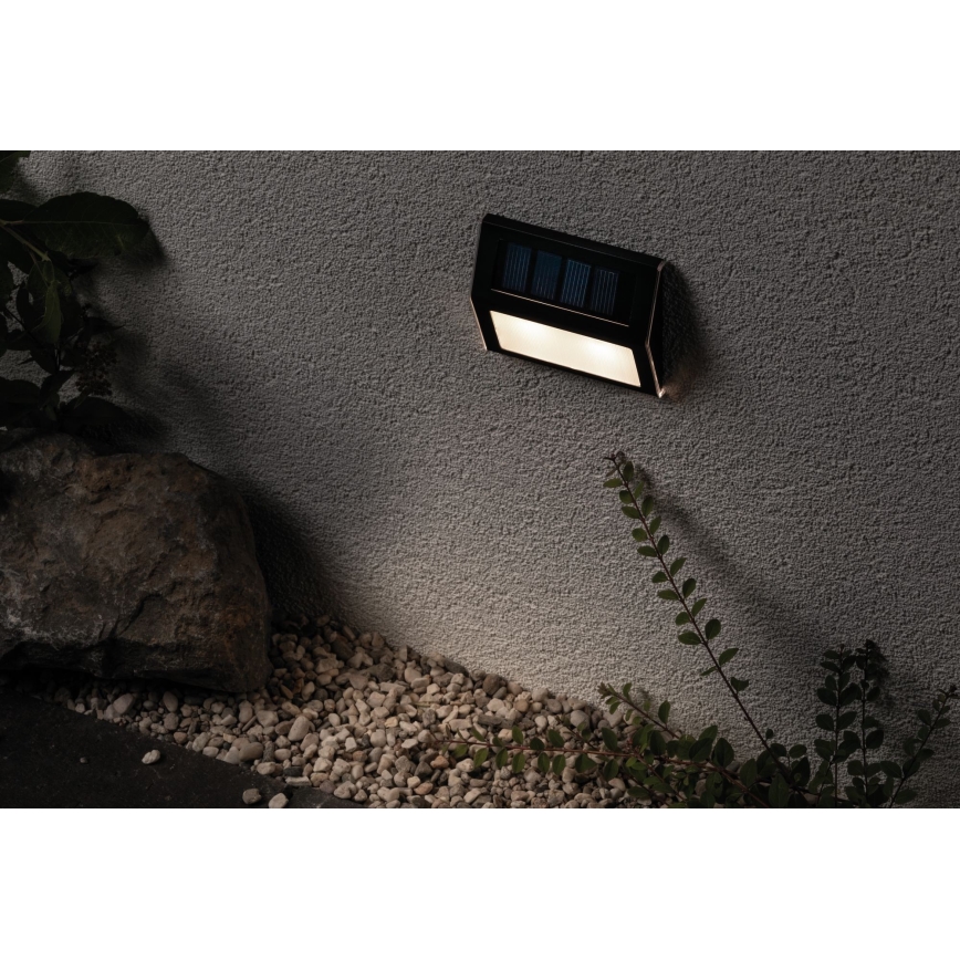 Paulmann 94234- LED/0,05W IP44 Zewnętrzne światło słoneczne z czujnikiem DAYTON 1,5V