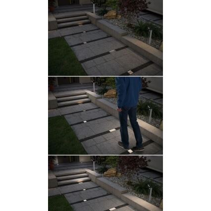 Paulmann 94238 - LED/0,7W IP67 Lampa najazdowa solarna ARON 3,7V 650 mAh