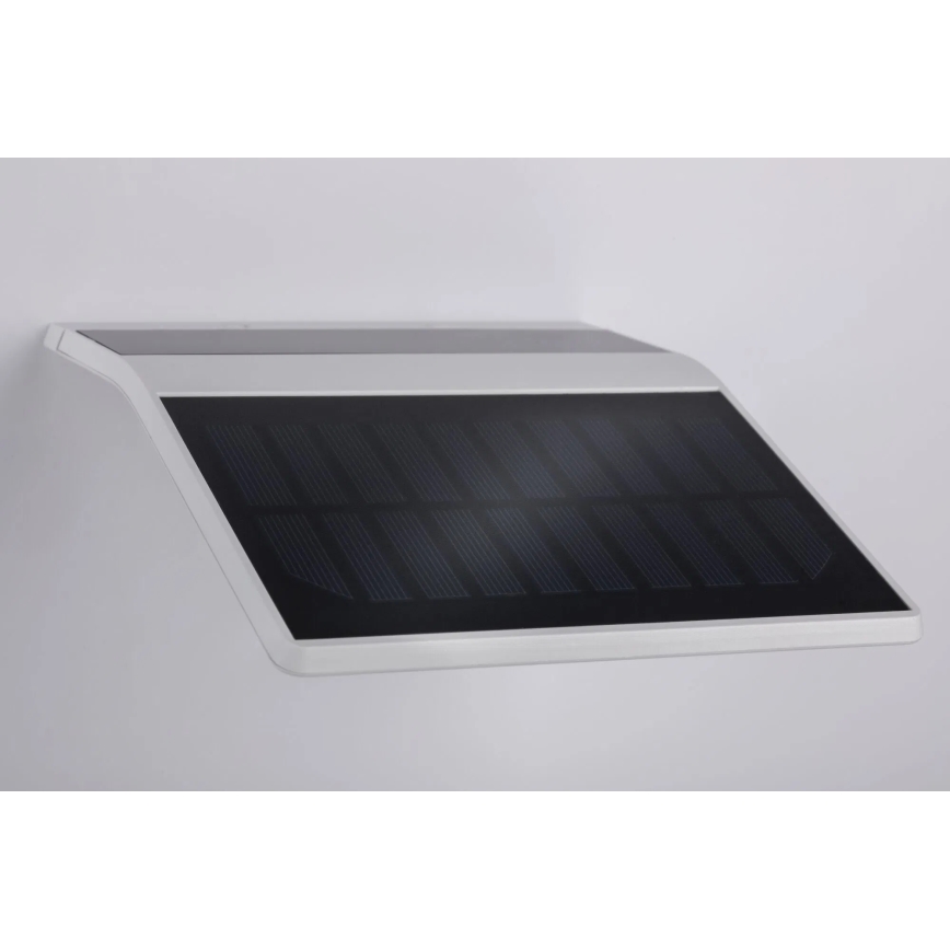 Paulmann 94244 - LED/1,2W IP44 Solarny kinkiet z czujnikiem YOKO 3,7V 1800 mAh biały