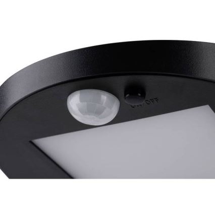 Paulmann 94246 - LED/1,2W IP44 Zewnętrzne oświetlenie solarne z czujnikiem RYSE 3,7V 1800 mAh