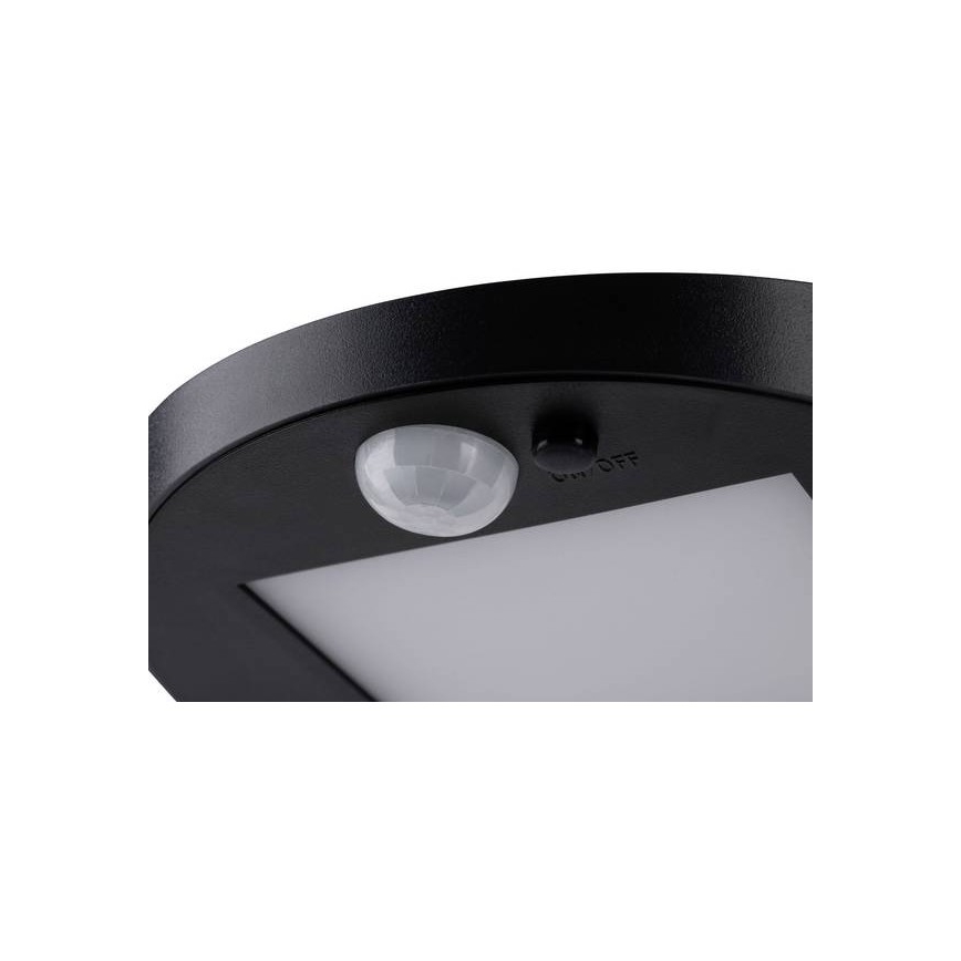 Paulmann 94246 - LED/1,2W IP44 Zewnętrzne oświetlenie solarne z czujnikiem RYSE 3,7V 1800 mAh
