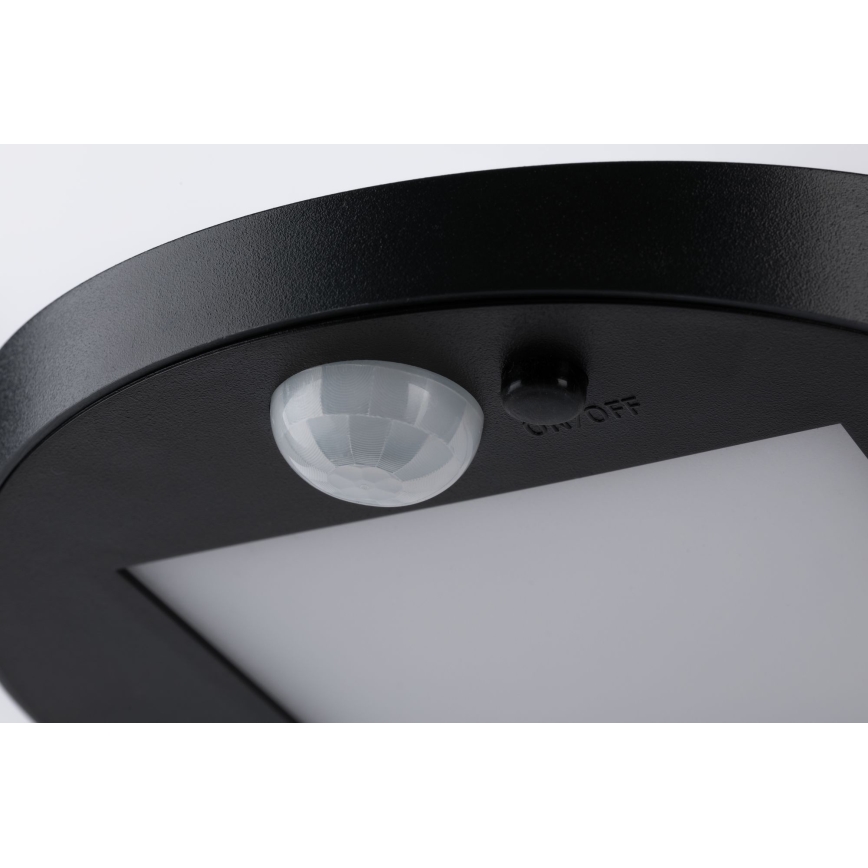 Paulmann 94249 - LED/1,2W IP44 Zewnętrzna lampa solarna z czujnikiem RYSE 3,7V 1800 mAh
