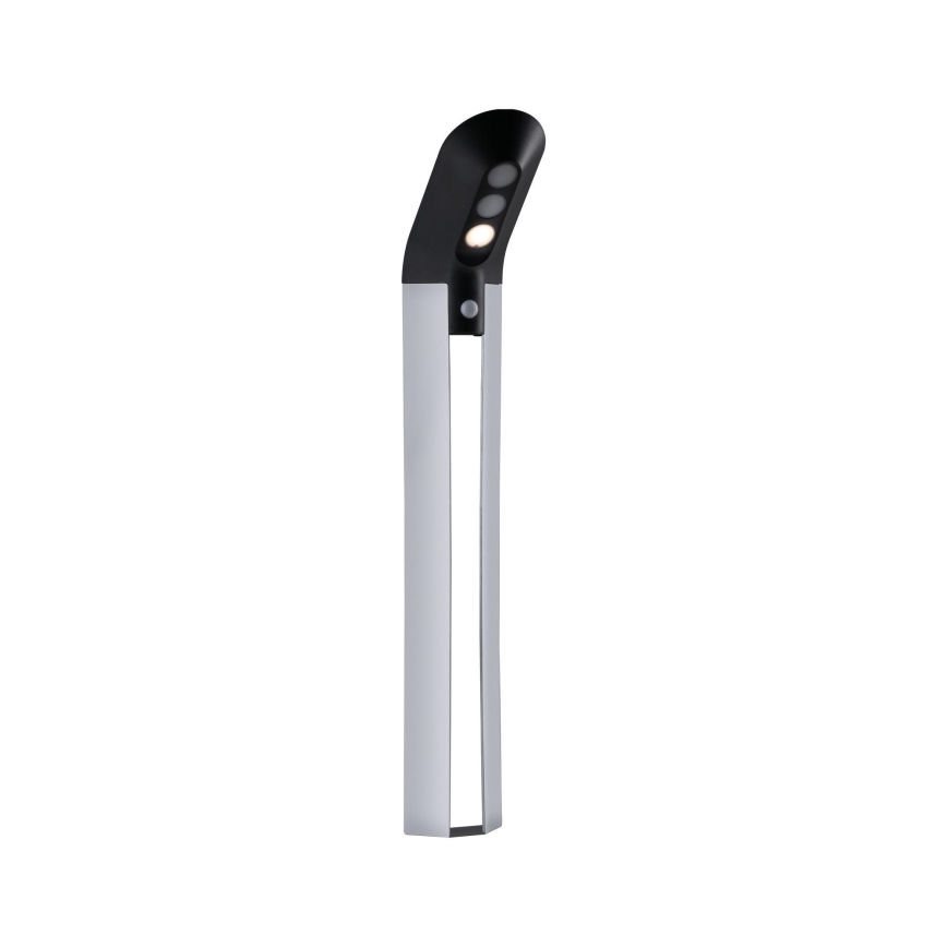 Paulmann 94252 - LED/1,2W IP44 Solarna lampa zewnętrzna z czujnikiem SOLEY 3,7V 1800 mAh