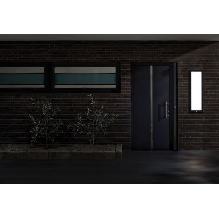 Paulmann 94257_1 - LED/19W IP44 Zewnętrzna lampa sufitowa z czujnikiem 230V