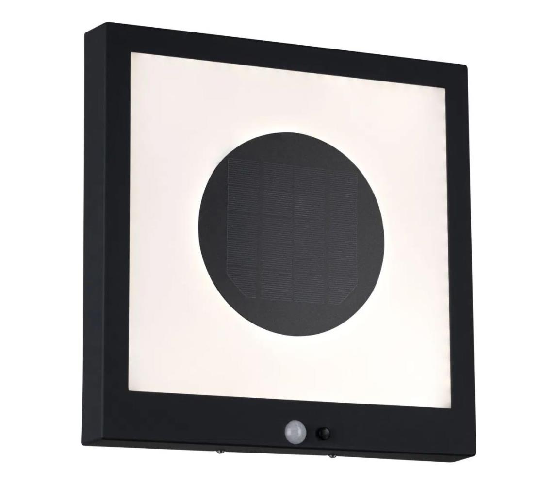 Paulmann 94263 - LED/1,2W IP44 Kinkiet solarny z czujnikiem TAIJA 3,7V