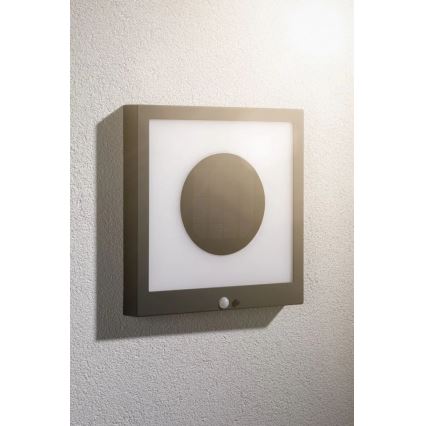 Paulmann 94263 - LED/1,2W IP44 Kinkiet solarny z czujnikiem TAIJA 3,7V