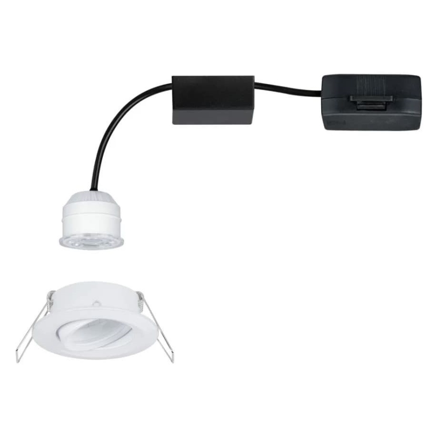 Paulmann 94292 - LED/4W IP23 Łazienkowa oprawa wpuszczana COIN 230V