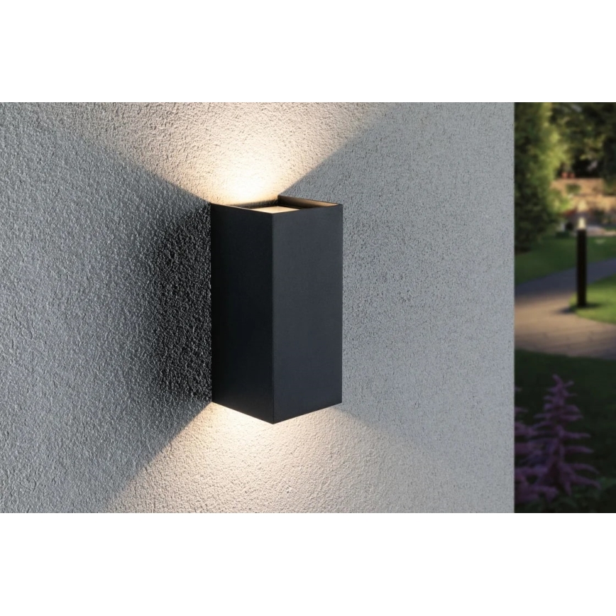 Paulmann 94325 - 2xLED/6,5W IP44 Kinkiet zewnętrzny FLAME 230V
