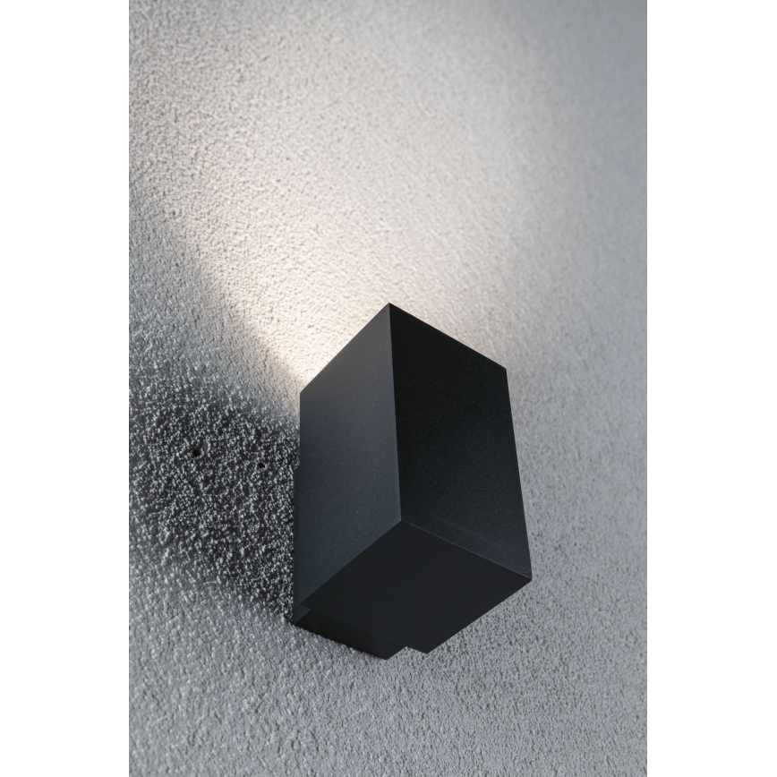 Paulmann 94327 - LED/3,8W IP44 Kinkiet zewnętrzny FLAME 230V antracytowy