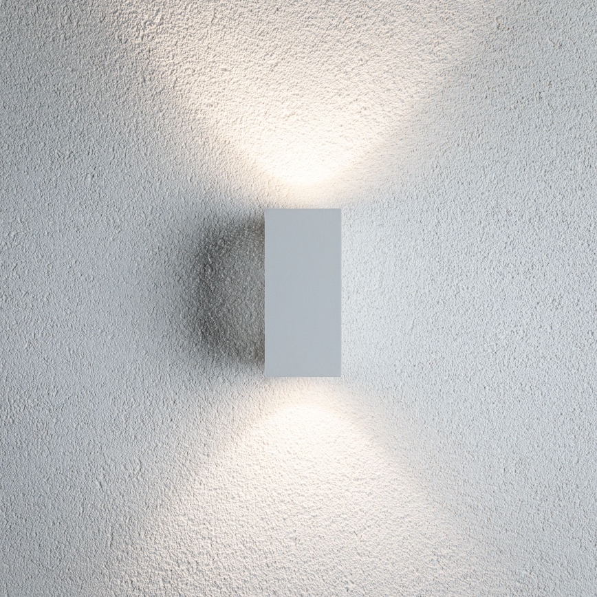 Paulmann 94330 - 2xLED/2,8W IP44 Kinkiet zewnętrzny  FLAME 230V biały