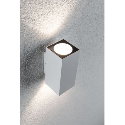 Paulmann 94330 - 2xLED/2,8W IP44 Kinkiet zewnętrzny  FLAME 230V biały