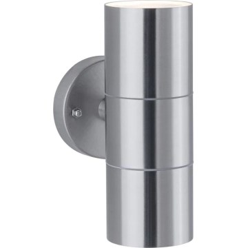 Paulmann 94331 - 2xGU10/10W IP44 Kinkiet zewnętrzny FLAME 230V