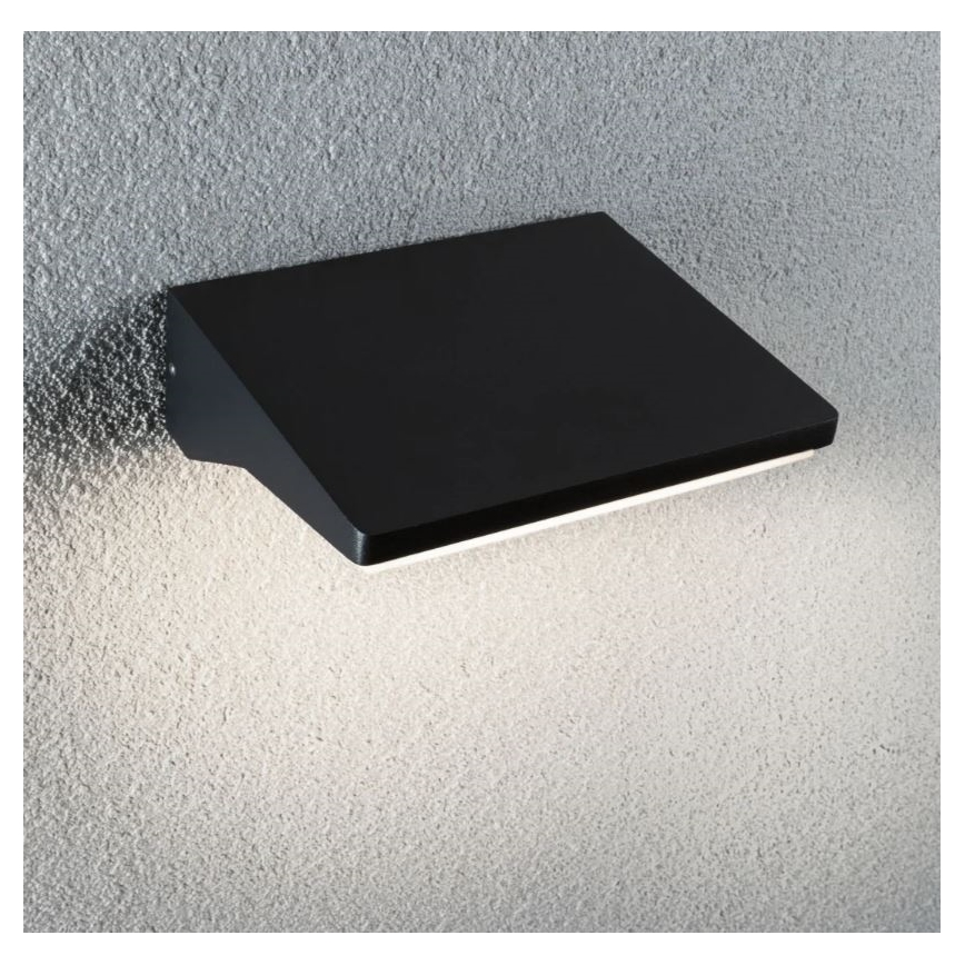 Paulmann 94333 - LED/7,4W IP44 Kinkiet zewnętrzny z czujnikiem HOUSE 230V