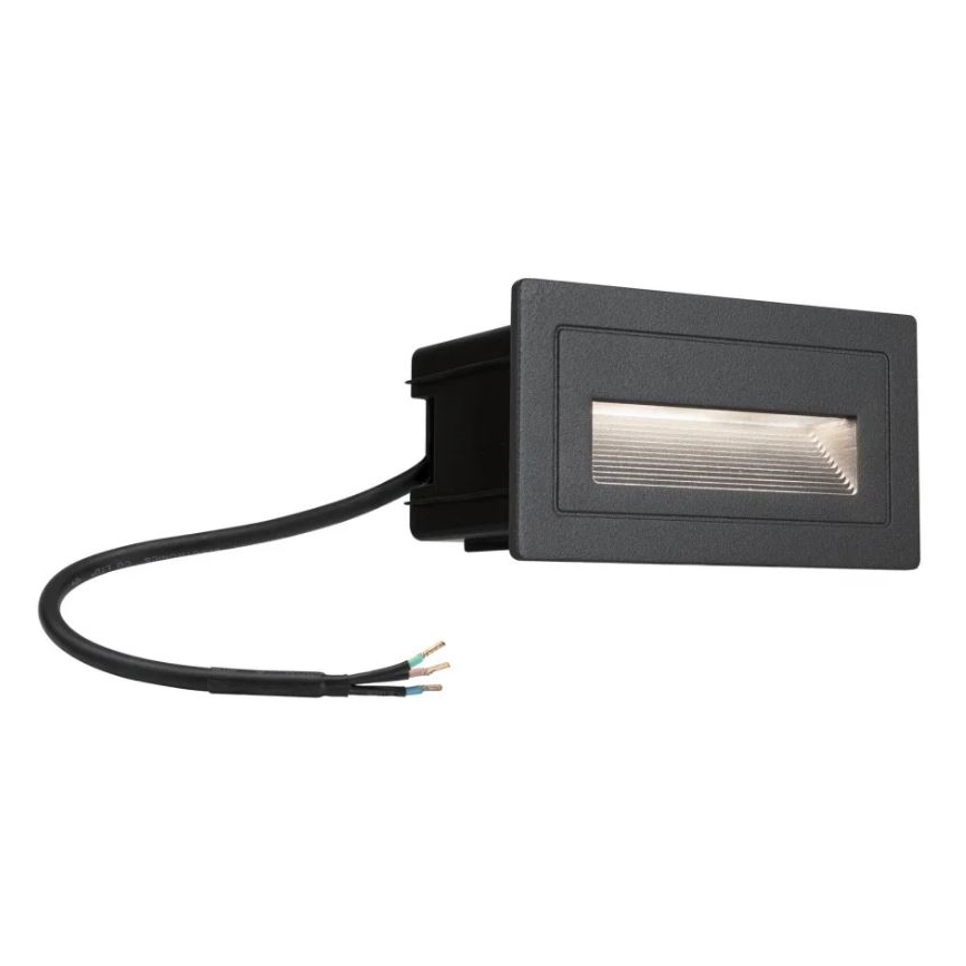 Paulmann 94383 - LED/4W IP44 Wbudowana lampa zewnętrzna LONG 230V